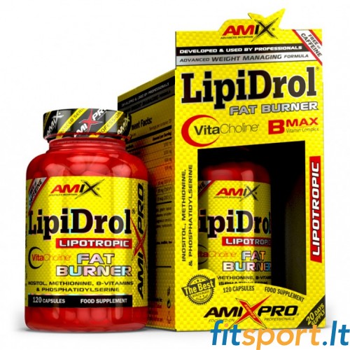 AmixPro LipiDrol® Fat Burner 120 kapslit 